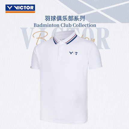 威克多VICTOR胜利S-5504VBC羽毛球服男女短袖POLO俱乐部吸湿排汗