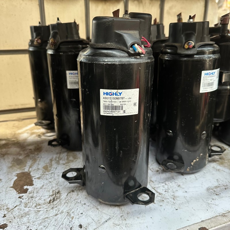 美的海信直流变频压缩机ASG151SDMB7BT 120V R410原装拆机2匹3匹