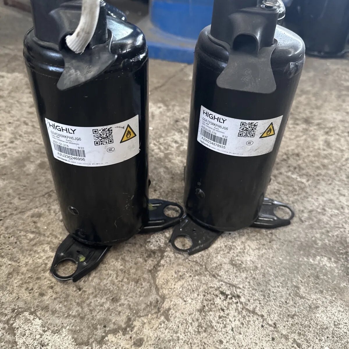 GSA725RPKPH6JG6日立压缩机变频海立原装变频空调直流剪管150VR32