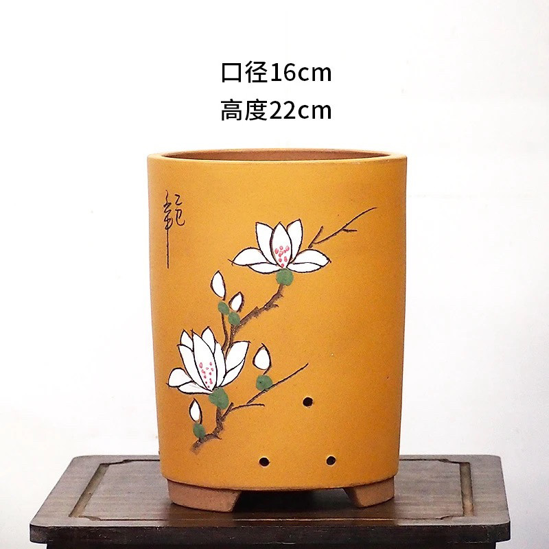 紫砂兰花盆精品花盆大口径简约时尚桌面阳台透气种兰花绿植盆,鲜花速递/花卉仿真/绿植园艺,花盆,淘宝优惠券,粉丝福利购,淘宝优惠卷