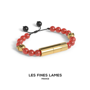 Lames Punch手链式 Fines 法国Les 雪茄打孔器镀金BP3240033红玉髓