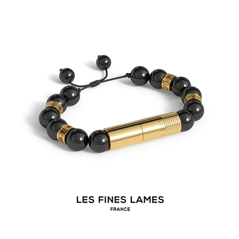 法国Les Fines Lames Punch手链式雪茄打孔器BP3220037玛瑙镀金垫-封面