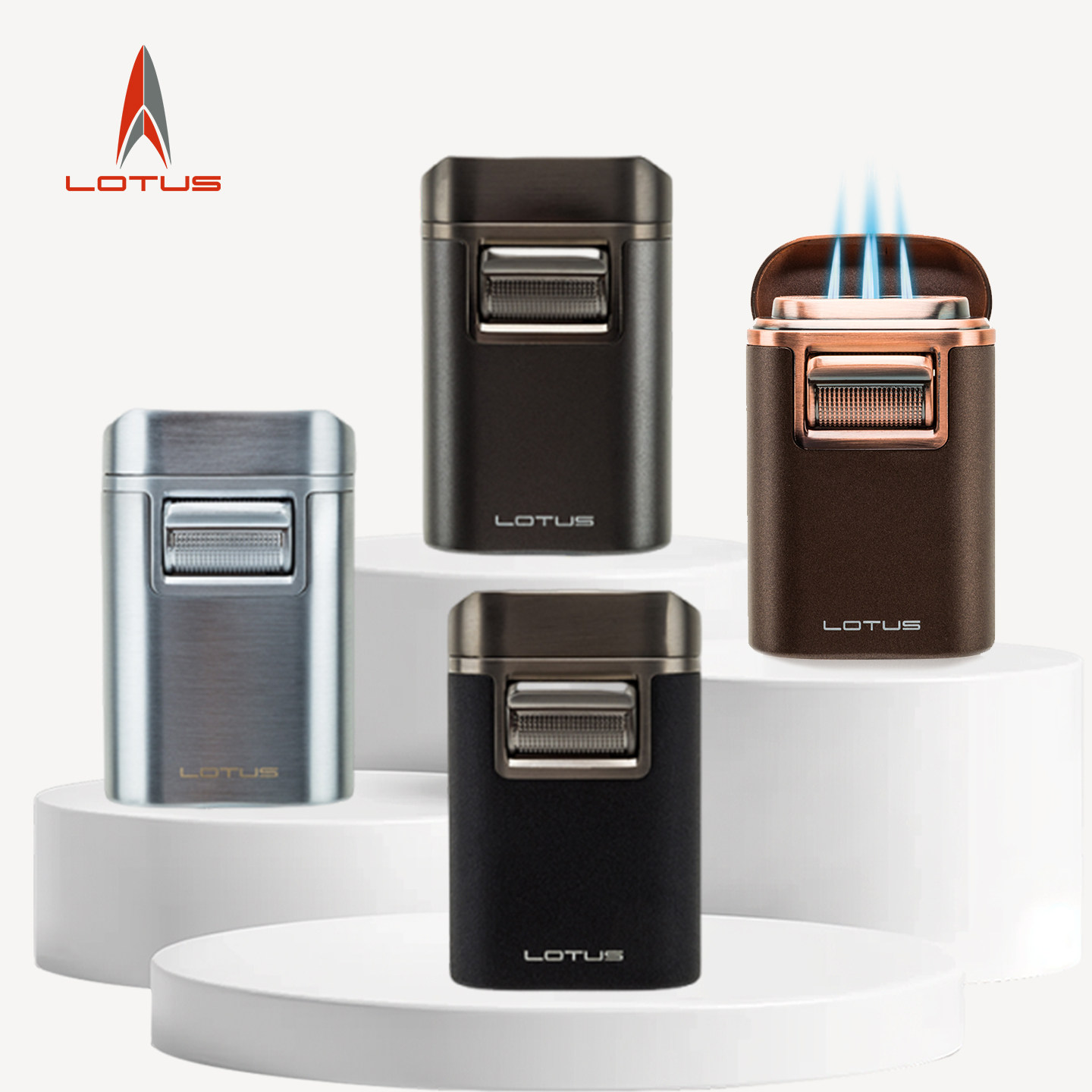 美国LOTUS BRAWN DESKTOP LIGHTER 路特斯桌面台式雪茄打火机