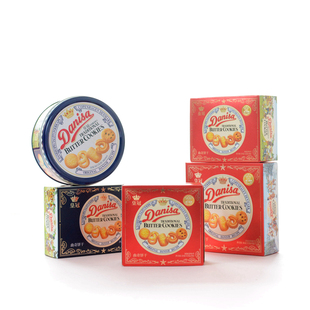 印尼进口Danisa丹麦皇冠曲奇满月乔迁过寿搭配喜饼零食24g 36g