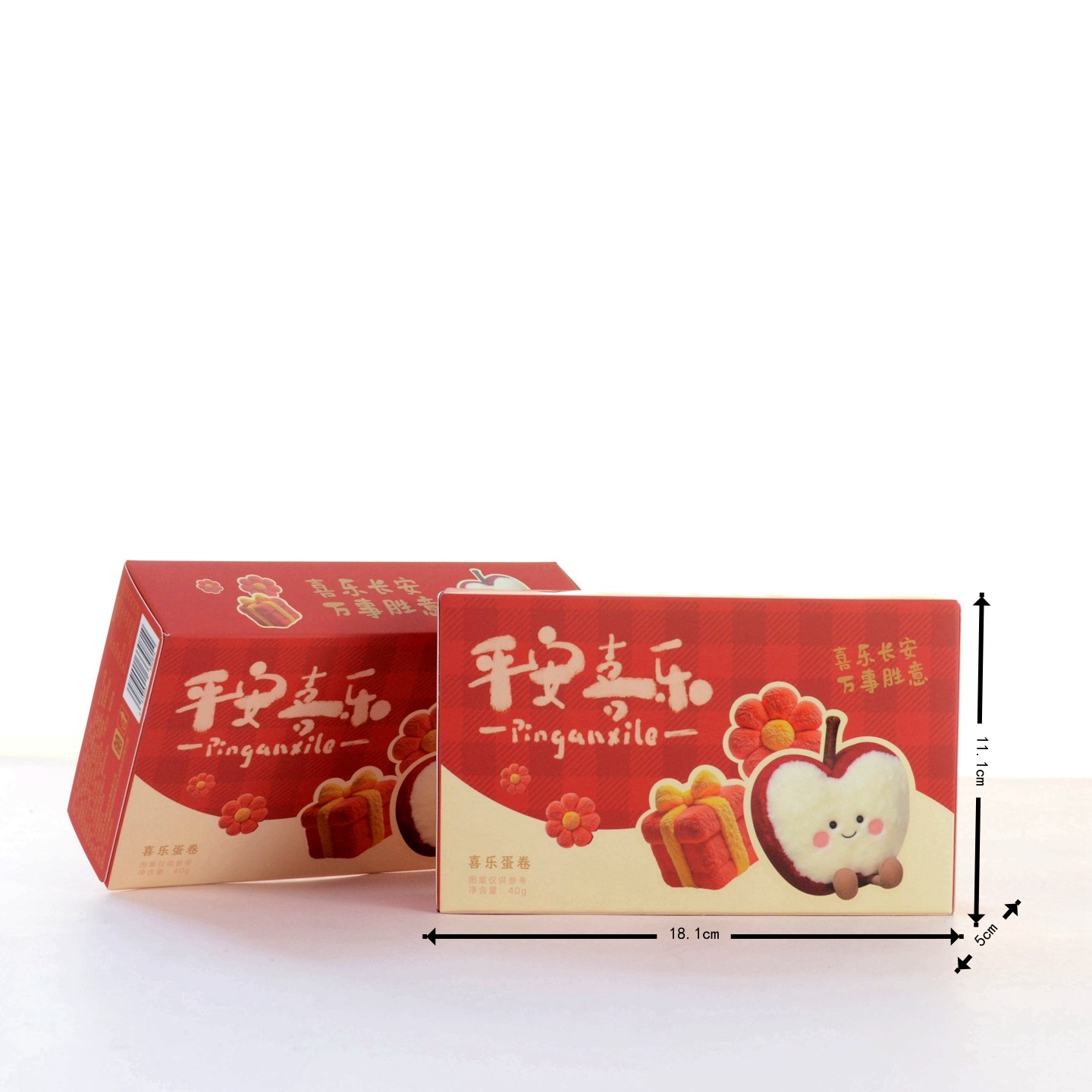 侑礼有糖平安喜乐蛋卷蛋松卷结婚喜礼满月过寿回礼办公下午茶40g