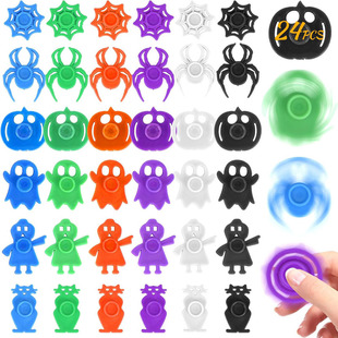 24pcs Halloween Toys Fidget Spinners  Gifts Classroom Prizes
