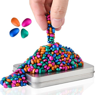 Magnetic Ferrite Putty Rocks Magnet Desk Toys Time-Killer磁