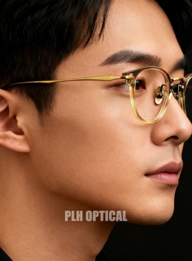 日系手工复古板材眼镜框时尚纯钛眼镜架男女款超轻防蓝光高度数