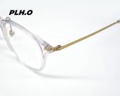 PLH98844超轻纯钛镜架圆框眼镜框防蓝光近视防辐射可配近视素颜