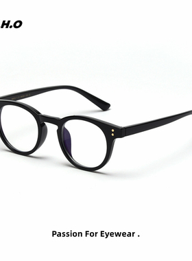 PLH8010韩版gm新文艺复古Milan圆框蓝光平光镜男女街拍配度数近视