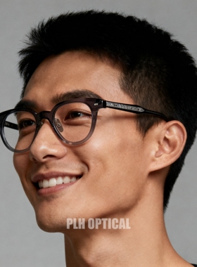 手工小框眼镜架日系复古椭圆小脸网红同款可配近视度数板材眼镜框