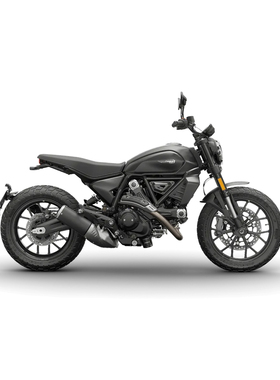 现货EP改装杜卡迪自游803黑色志ICON DARK车身防摔球保护网短牌架