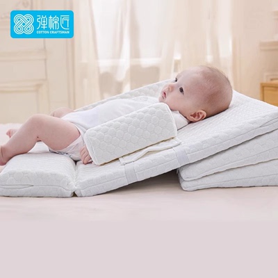 宝宝防吐奶斜坡垫新生婴儿安抚枕