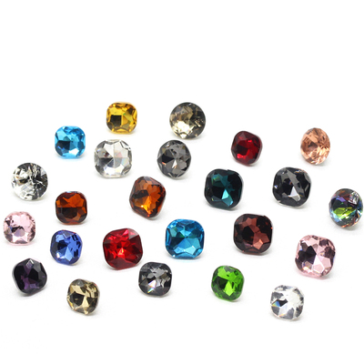 彩色水晶钻扣男女衬衣开袖长衫