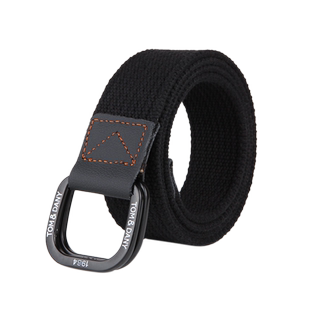 纯棉帆布腰带针扣男士皮带韩版矿工灯带煤矿皮带工装多孔大码批发