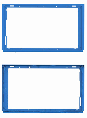 任天堂switch主机前框NS老款续航版个性改装拆机替换壳白色粉紫蓝