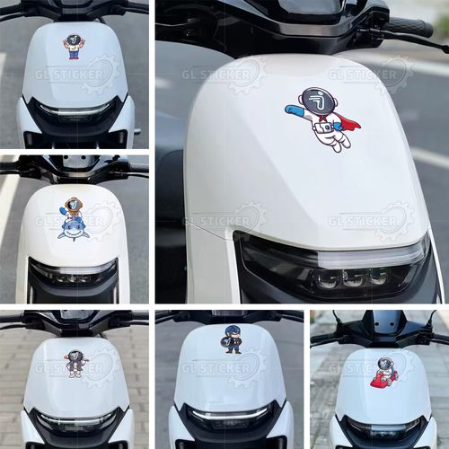 九号M95CM85C车标防水贴花