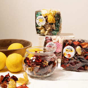 IKEA宜家卢纳勒干花包混合香味植物天然芳香花瓣香薰衣柜车载香包