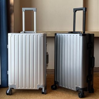2024新款全铝行李箱铝镁合金旅行箱铝框高端拉杆箱万向轮皮箱20寸