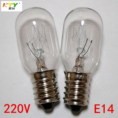 各大品牌通用电冰箱灯泡小螺口e14通用10W冷藏内用适用于奥马美菱