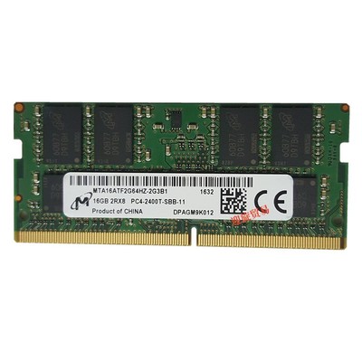 镁光MTA16ATF2G64HZ-2G3B1 16G 2RX8 DDR4 PC4-2400T笔记本内存条