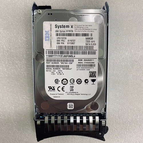2.5硬盘IBM500G7.2K