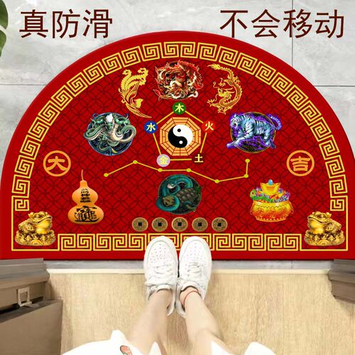 橡胶低吸水防滑不移动门垫