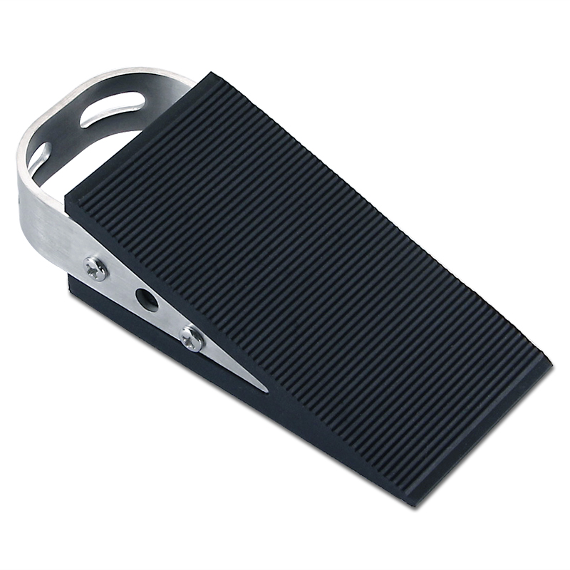 黑橡胶门塞免打孔门挡门阻门器防风门楔子定位顶门吸防撞玻璃门碰