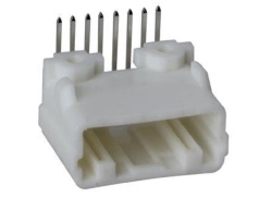 1376366-2朗森国产汽车PCB针座22012-8AW 8P连接器胶壳接插件