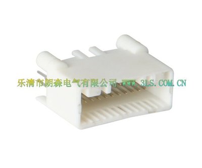 1376111国产汽车PCB针座22011-24A 24P直针连接器