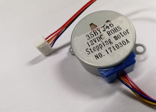 小步进35BYJ46电机 DC12V 1/85 永磁减速步进电机微型步进马达