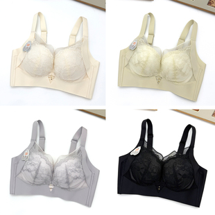 维歌秘密9175中薄B杯无侧骨无钢圈内衣聚拢无磁科技扒兜兜罩文胸
