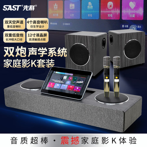 先科K100家用KTV音响套装