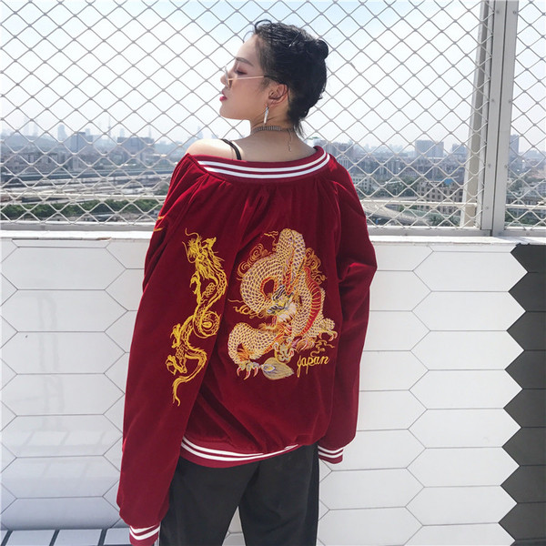 重工秋季新款夹克外套潮棒球服