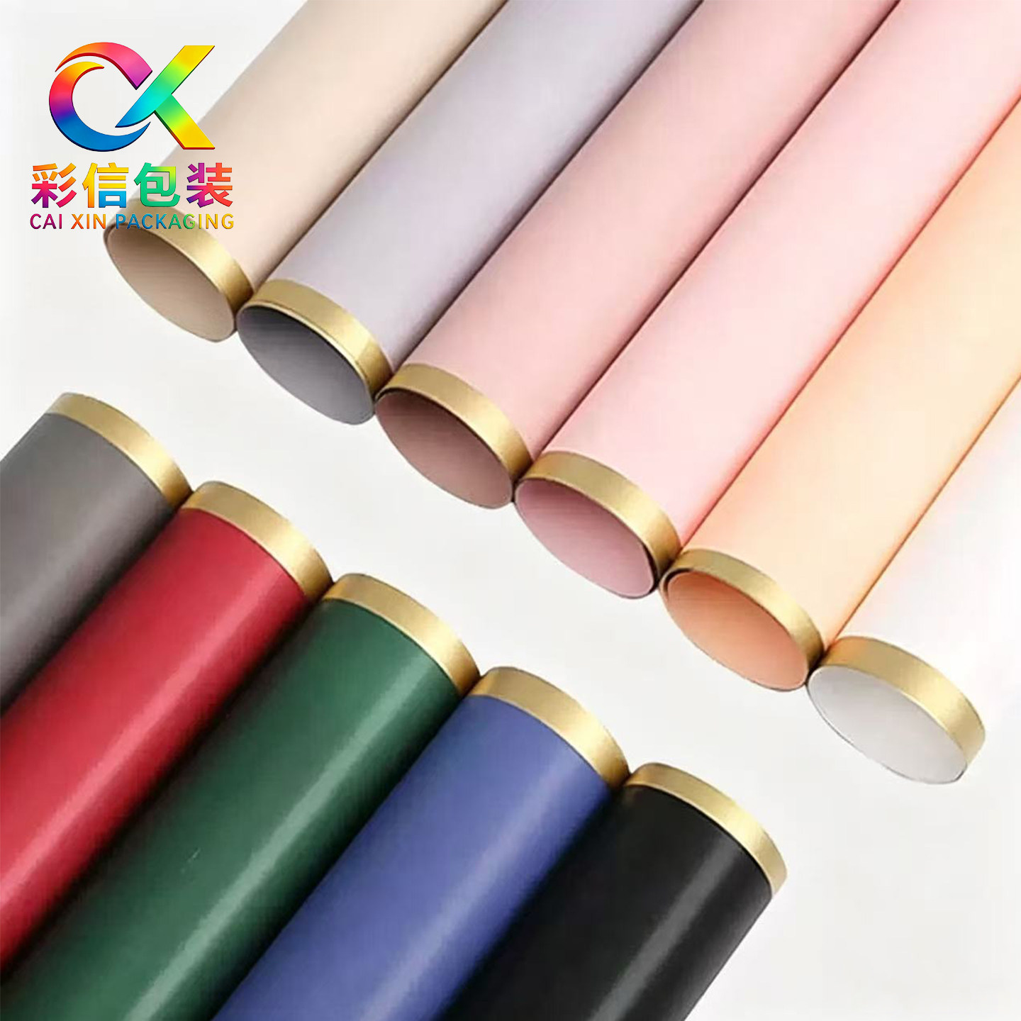 双面防水花束包装纸花派