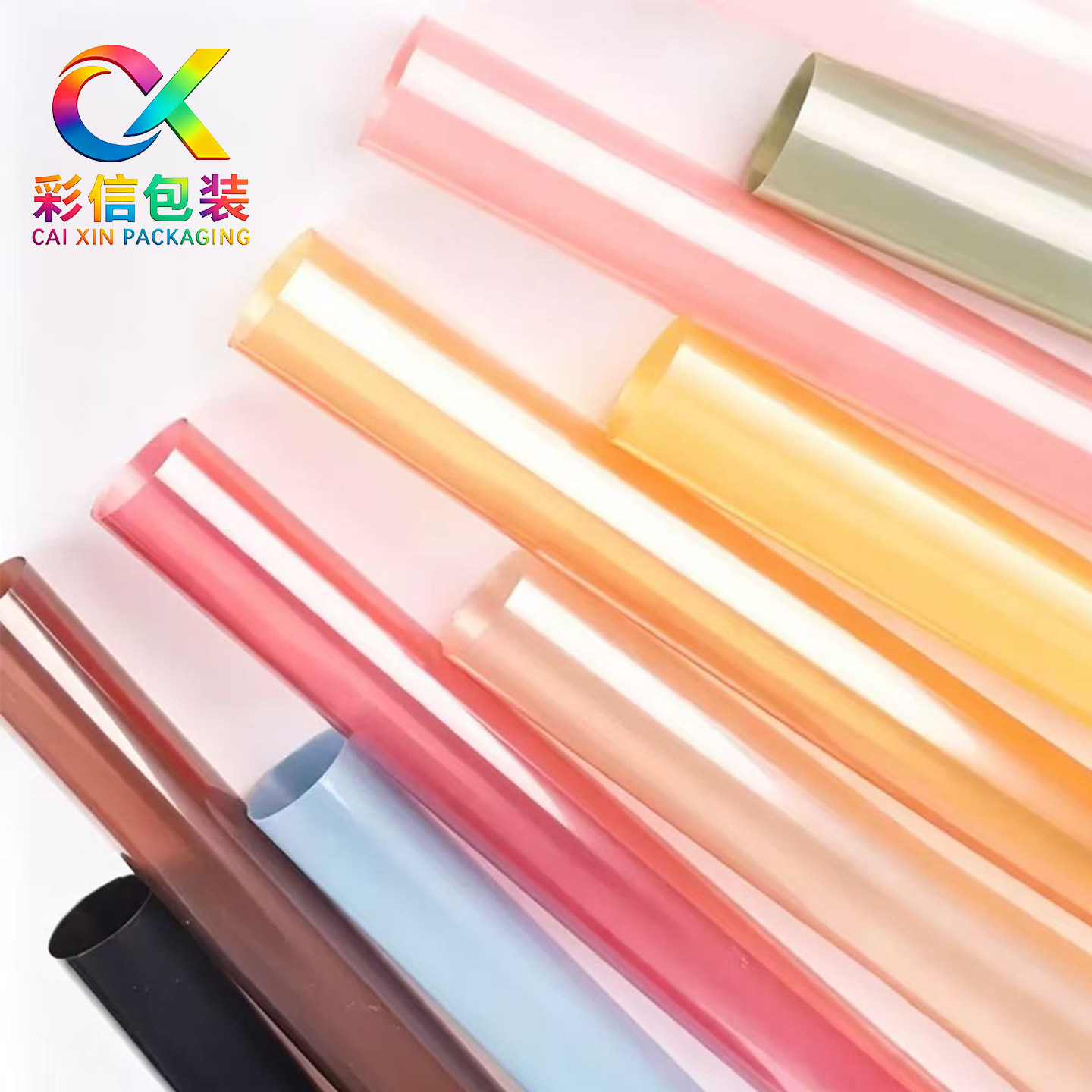 彩信鲜花包装支防水水晶纸
