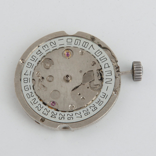 钻石8120拆表机芯diy配件练手机芯双历单历男表