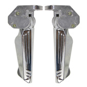 适用电动车台铃XTM中箱后搁脚xtm鸿图后脚蹬后座脚踏板改装 放脚架