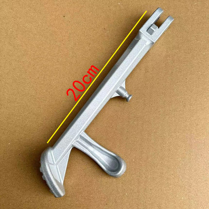 电动车单撑踏板车小猴子M3脚架迅鹰尚领马杰斯特T3边撑支架侧踢撑