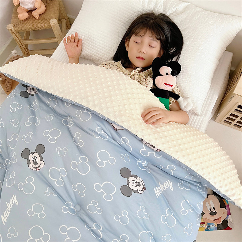 迪士尼儿童秋冬被棉被幼儿园午睡豆豆被卡通加厚保暖大豆春秋冬被,床上用品,化纤被,淘宝优惠券,粉丝福利购,淘宝优惠卷