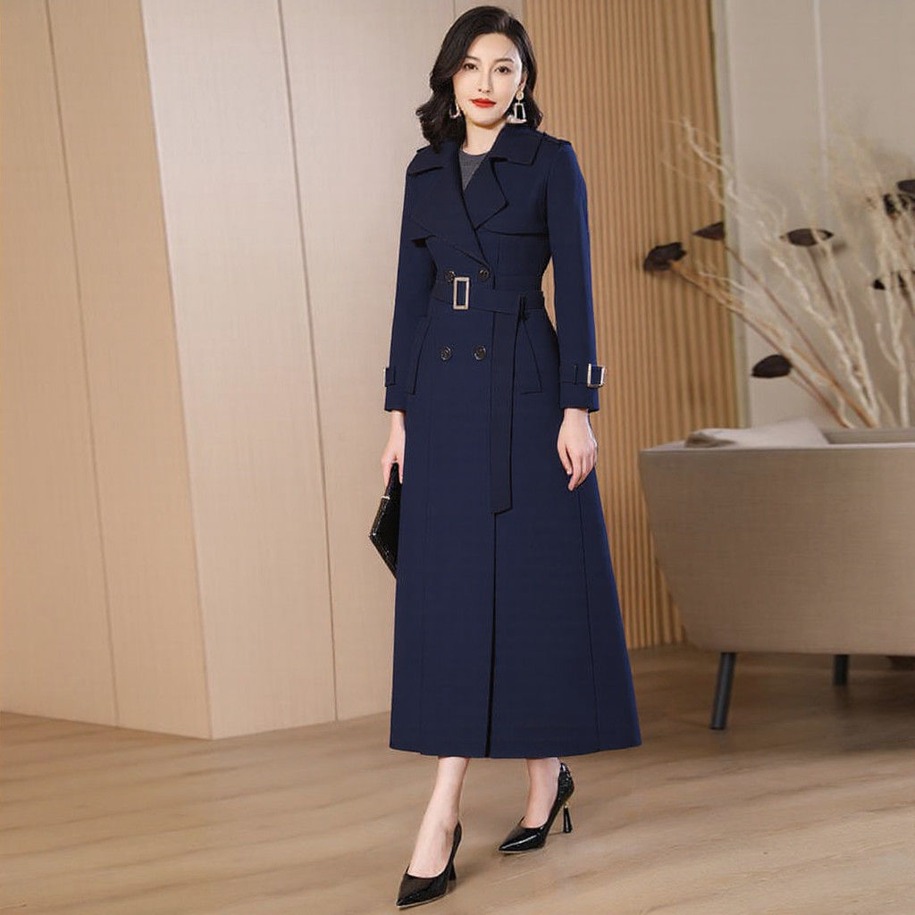 女装春秋新款风衣女长款外套