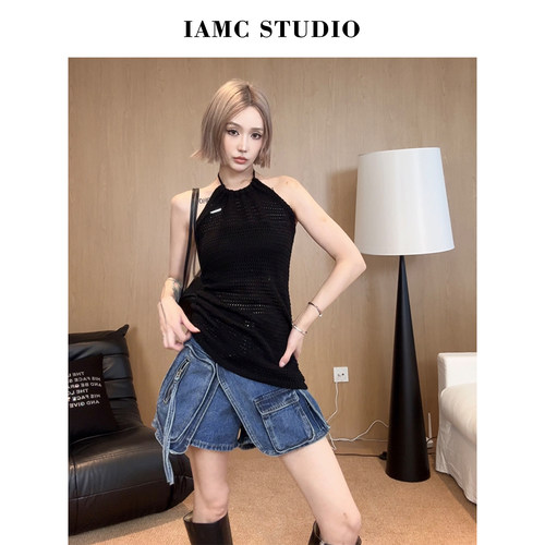 IAMCPLUS 2026SS 针织吊带毛衣