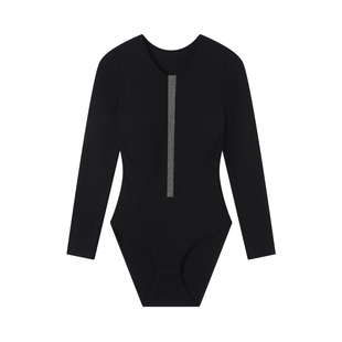 IAMCPLUS 连体前胸拼纱上衣 2025AW