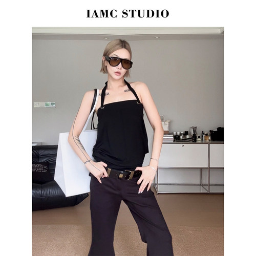 IAMCPLUS 2026SS 卫衣挂脖抹胸
