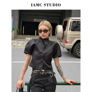 IAMCPLUS 2026SS 设计感圆肩外套