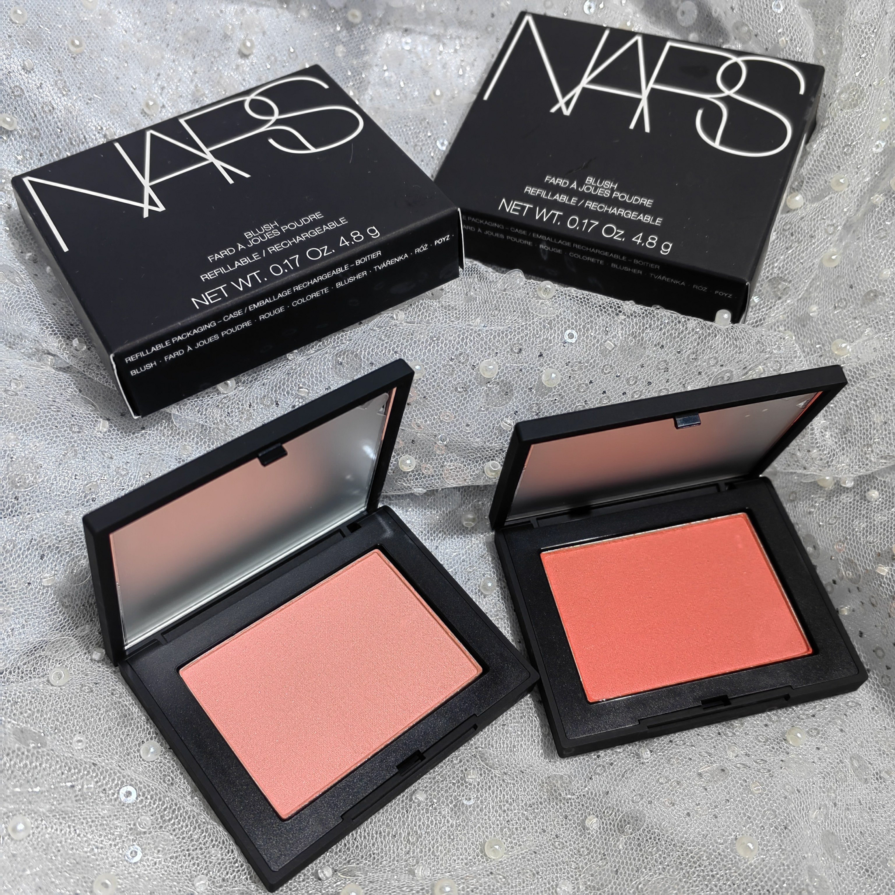 新版Nars纳斯腮红哑光高光修容细腻显嫩痴迷禁忌4.8g 蛋挞家美妆