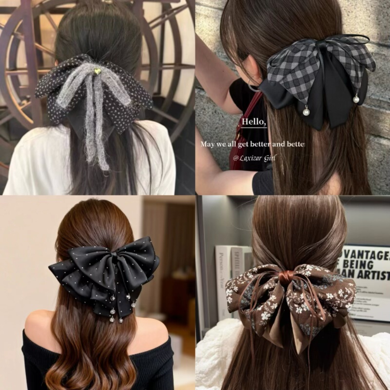 新款马尾抓夹波点格纹蕾丝新中式腰果花碎花米轩家闪钻发夹抓夹,饰品/流行首饰/时尚饰品新,发饰,淘宝优惠券,粉丝福利购,淘宝优惠卷