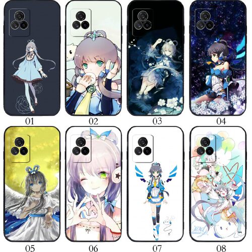 洛天依 适用vivo/X60 曲屏版/S9e/iQOO U3x/realme GT Neo3/GT2/一加 Ace/魅族 18X手机壳