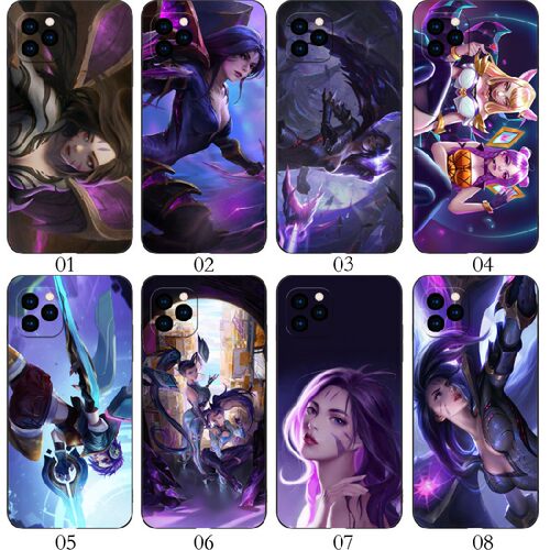 英雄联盟LOL卡莎 适用iPhone苹果 15/13 Pro/14 Max/12 mini/11/Plus/XS/XR/X/8/7/6/5/红米Note 12/1手机壳