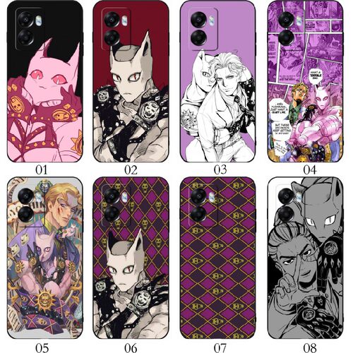 吉良吉影杀手皇后 适用iQOO Z8/Neo6 SE/Z7/Z6/U5/11 Pro/11S/10/9/8/Neo8/Neo7/红米 12/12R/realme手机壳